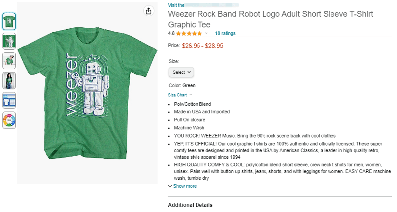 Weezer产品 Weezer产品
