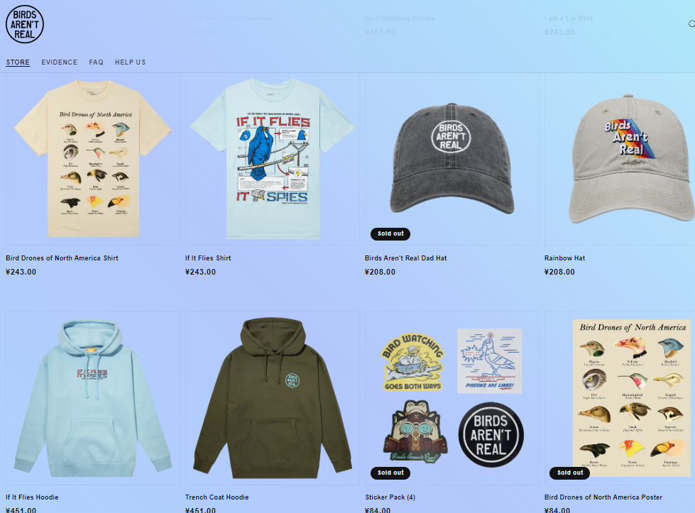 Sullivan律所代理BIRDS AREN'T REAL服饰品牌发起商标维权 案件号：26-cv-04271