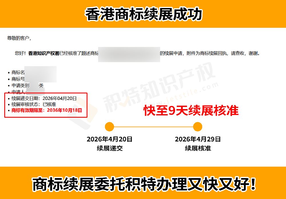 香港商标多久续展一次？错过续展期有什么后果？